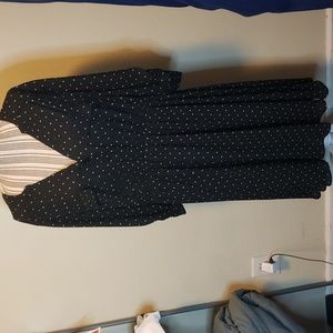 Torrid Black Polka Dot Dress